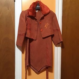 Burgundy fashion set